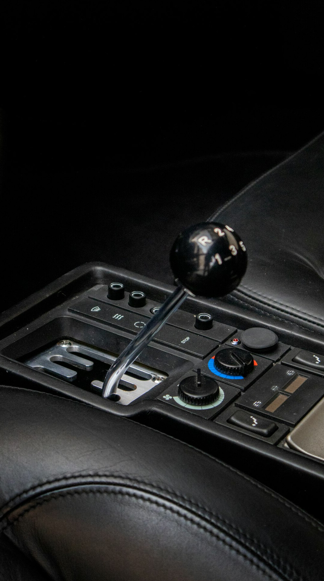 Camera remote control panel with joystick and preset buttons